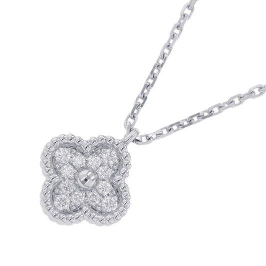 Van Cleef & Arpels Sweet Alhambra PendantVCARO85900 18K White Gold