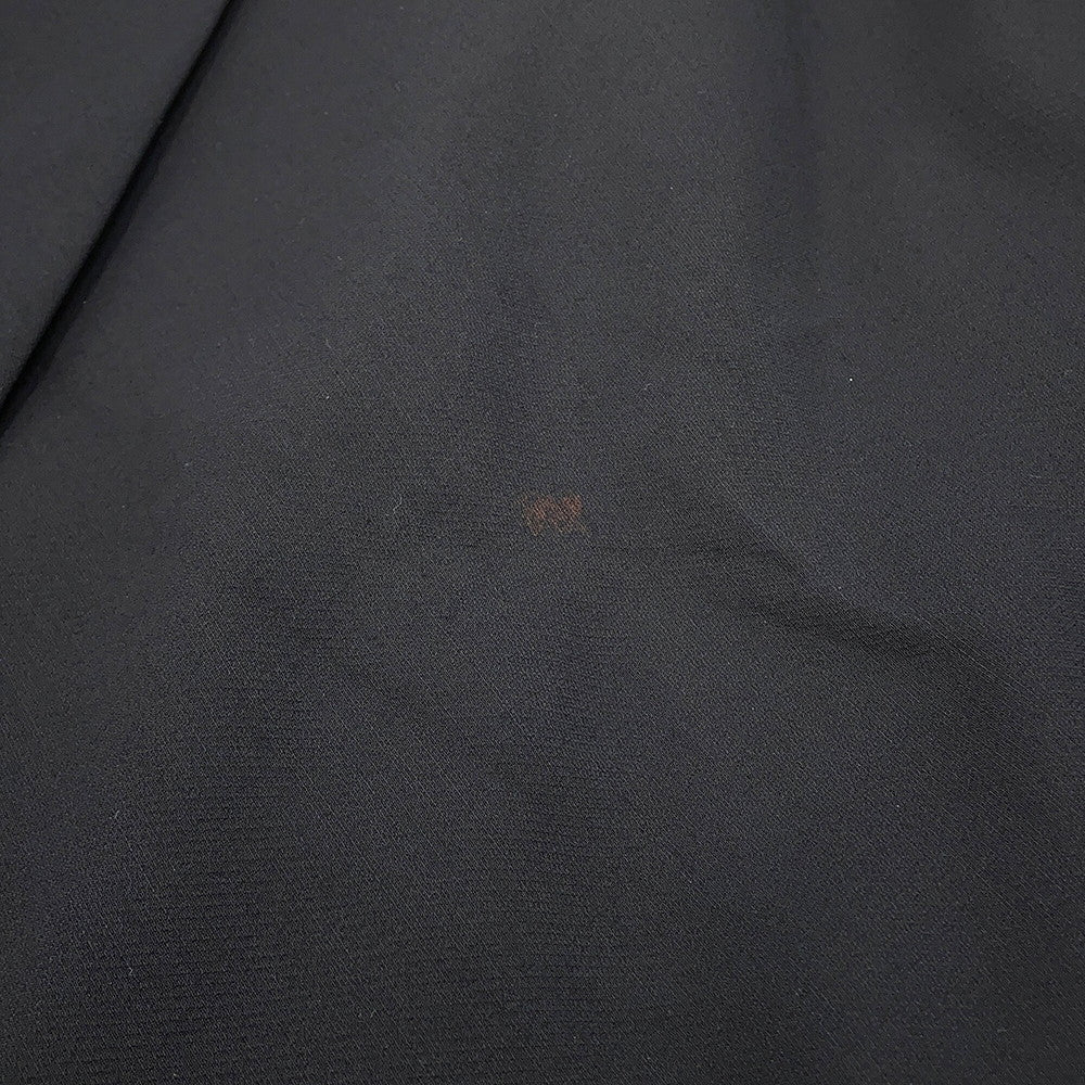 Valentino Garavani Sleeveless long flared dress Size 38 BlackKB3VA6X61CF Wool 65% Silk35%