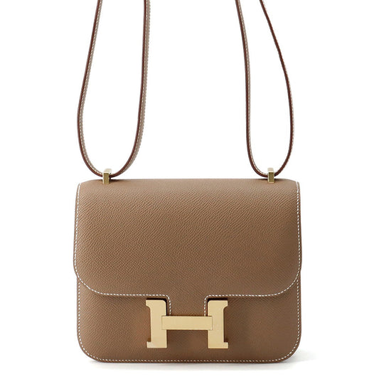 HERMES Constance3 Miroir Mini Etoupe Epsom