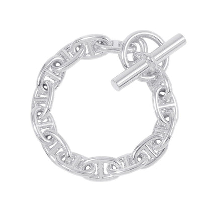 HERMES Chaine d'Ancre Bracelet 14 frames Size MM SV925