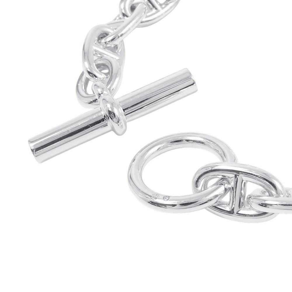 HERMES Chaine d'Ancre Bracelet 14 frames Size MM SV925