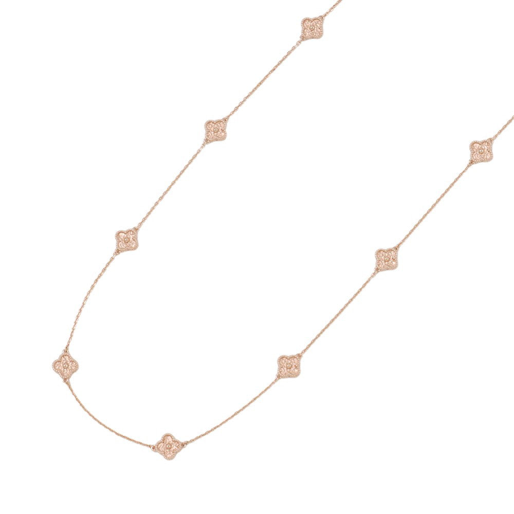 Van Cleef & Arpels Sweet Alhambra Long Necklace 16 motifsVCARO8DG00 18K Pink Gold
