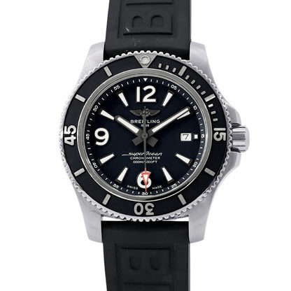 BREITLING Superocean Automatic 44 W44mm Stainless Steel Rubber Blue DialA17367