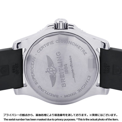 BREITLING Superocean Automatic 44 W44mm Stainless Steel Rubber Blue DialA17367