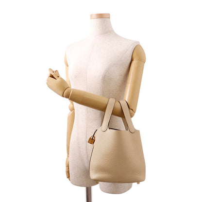 HERMES Picotin Lock Trench Taurillon Clemence Size PM
