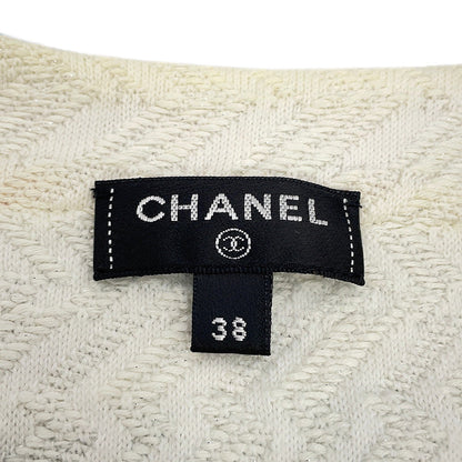 CHANEL Best Size 38 White/MulticolorP54119 Cotton97% Rayon2% Polyester1%