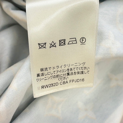 LOUIS VUITTON Monogram T-shirt dress Size S Light Blue1ABYHV Cotton100%