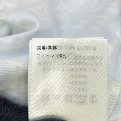LOUIS VUITTON Monogram T-shirt dress Size S Light Blue1ABYHV Cotton100%