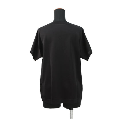 HERMES Twillaine Chaine d'Ancre Top Size 36 Black/White2E2826DS Silk100%