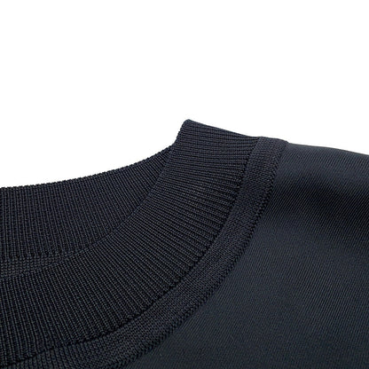 HERMES Twillaine Chaine d'Ancre Top Size 36 Black/White2E2826DS Silk100%
