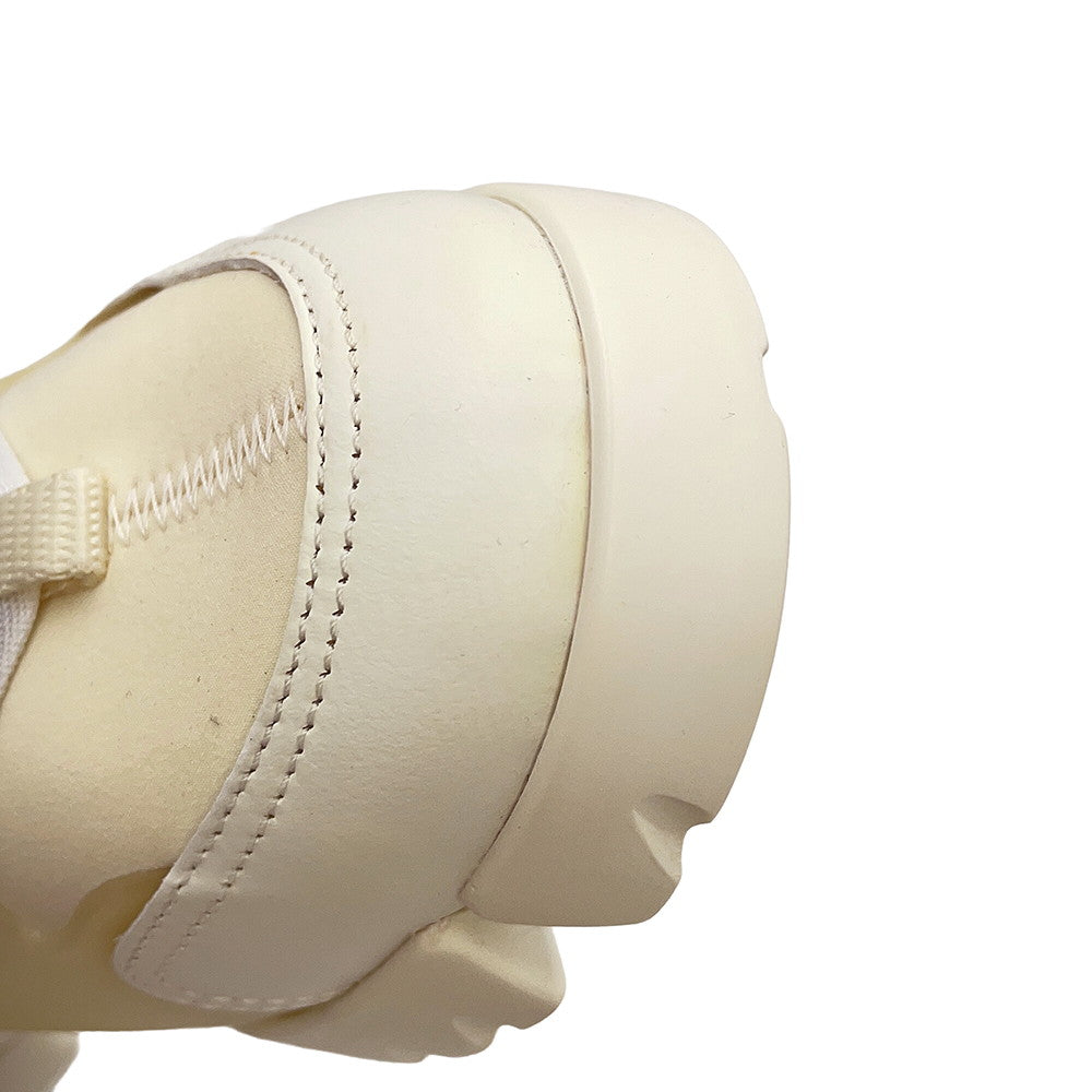 Dior D-Connect Sneakers IvoryKCK222NGG Rubber Fabric Size 36