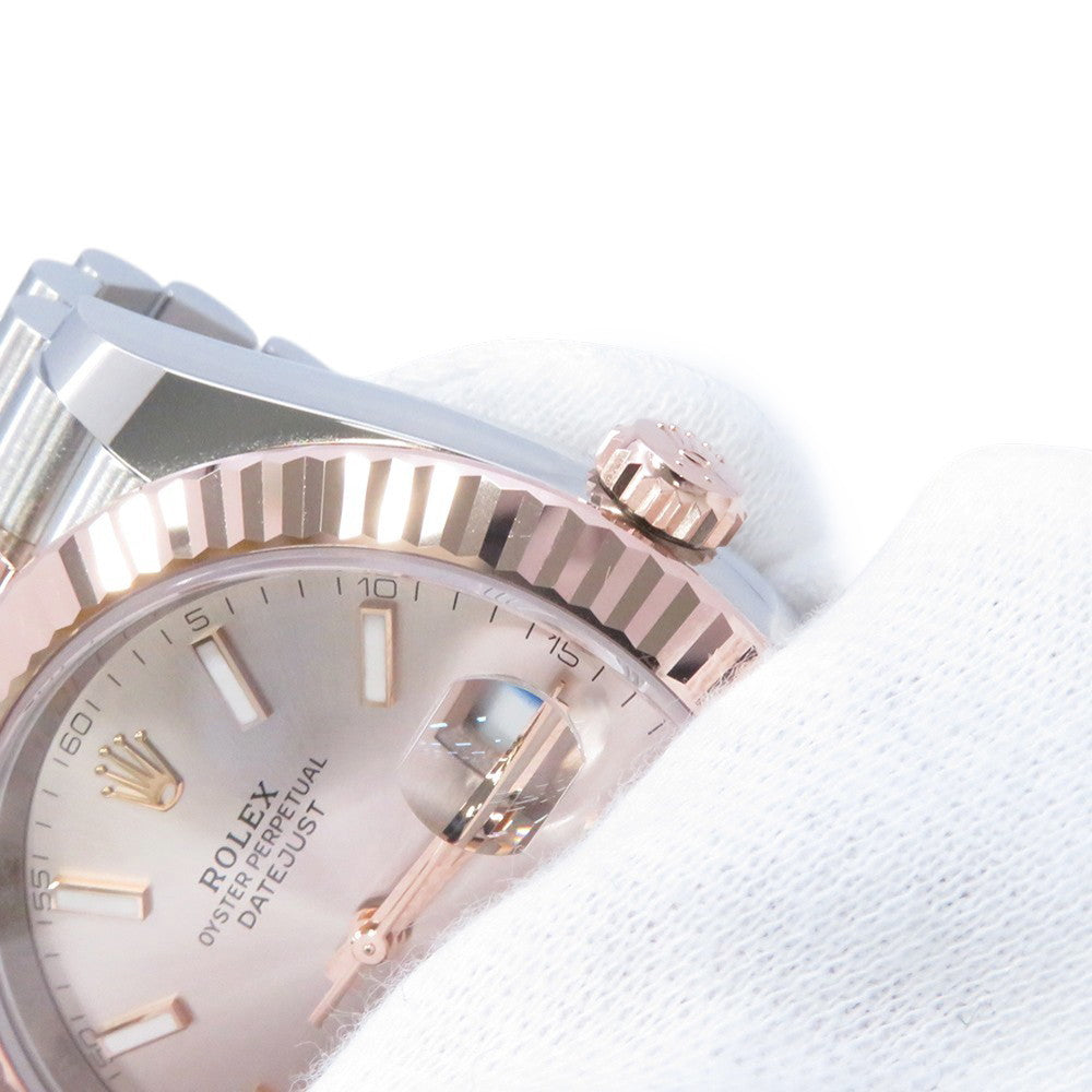 ROLEX Datejust W41mm Stainless Steel K18PG Sundust Dial126331