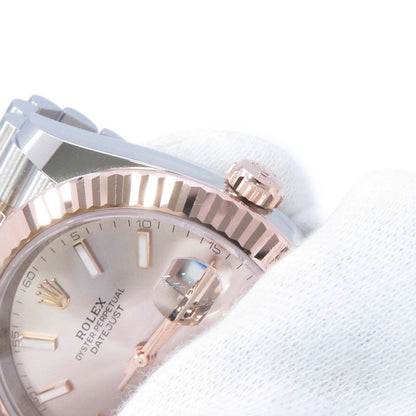 ROLEX Datejust W41mm Stainless Steel K18PG Sundust Dial126331