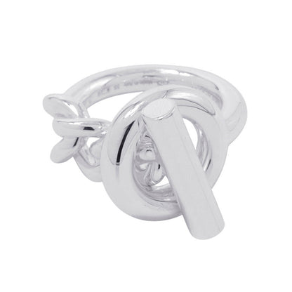 HERMES Croisette Ring Size GM/55/#15 SV925