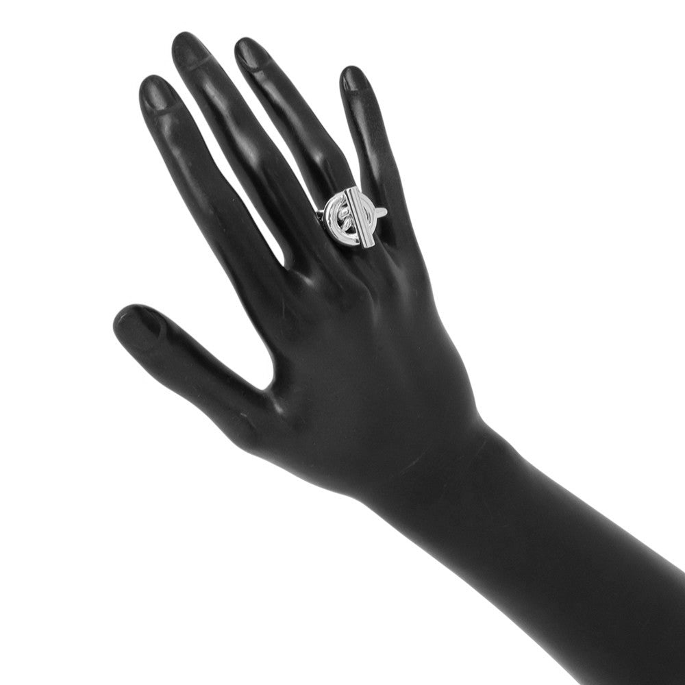 HERMES Croisette Ring Size GM/55/#15 SV925