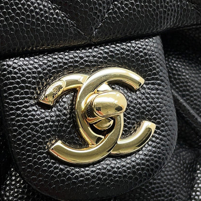 CHANEL Matelasse Backpack BlackAS4058 Caviar Leather