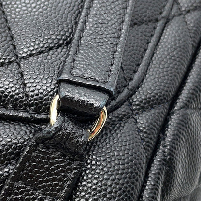 CHANEL Matelasse Backpack BlackAS4058 Caviar Leather