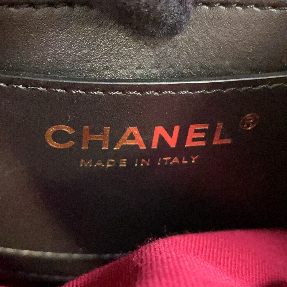 CHANEL Matelasse Backpack BlackAS4058 Caviar Leather