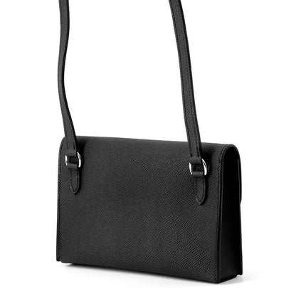 HERMES Nap to Go Black Epsom