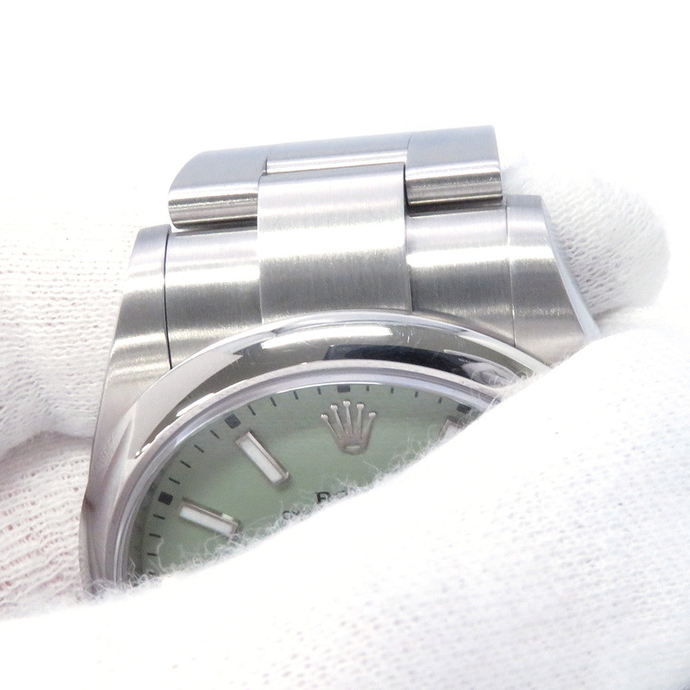 ROLEX Oyster Perpetual W41mm Stainless Steel pistachio Dial134300