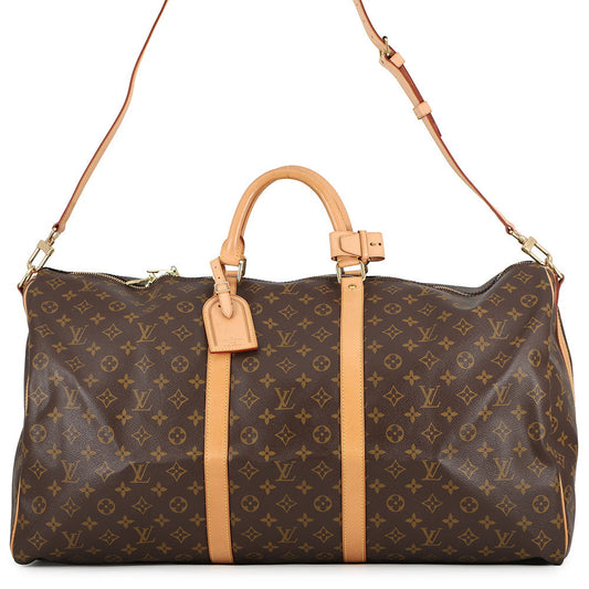 LOUIS VUITTON Keepall Bandouliere BrownM41412 Monogram Size 60