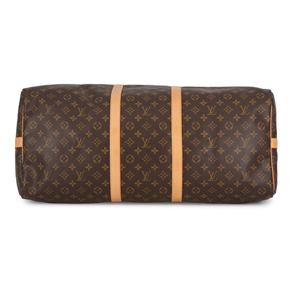LOUIS VUITTON Keepall Bandouliere BrownM41412 Monogram Size 60