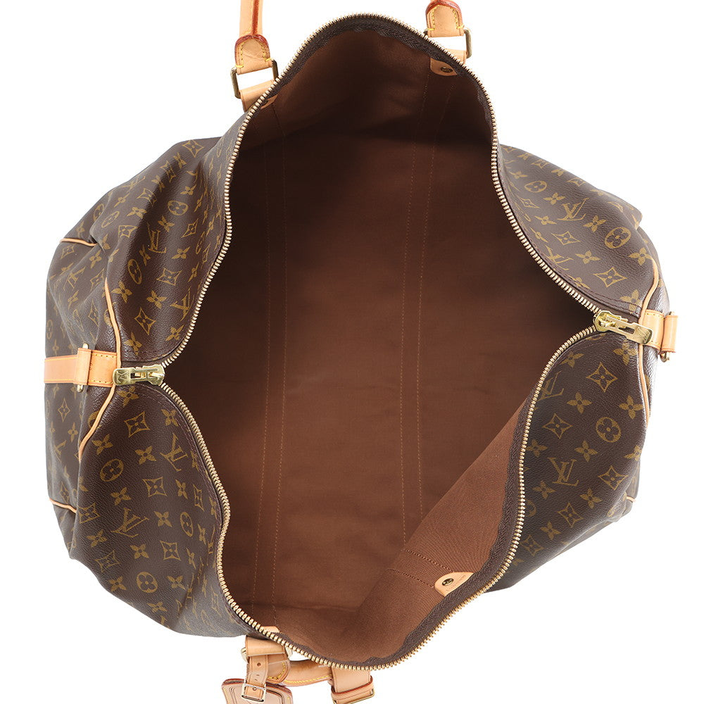 LOUIS VUITTON Keepall Bandouliere BrownM41412 Monogram Size 60