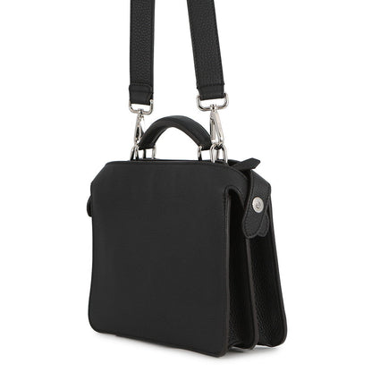 FENDI Peekaboo I.C.U. X-Cross Black/White/Blue7VA530 Leather Size Small