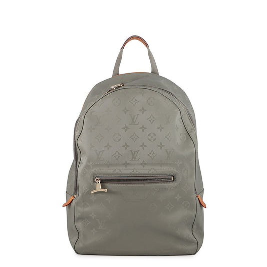 LOUIS VUITTON Backpack GrayM43882 Monogram Titanium Size PM