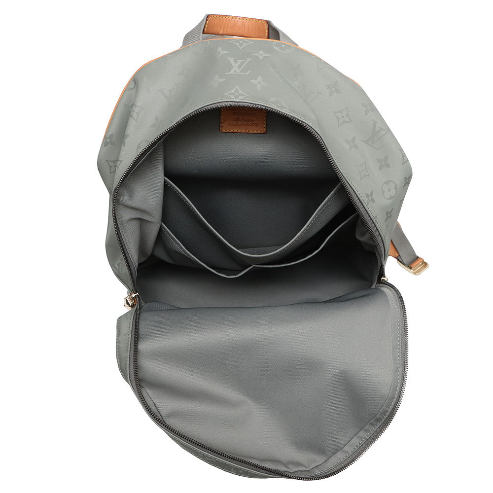 LOUIS VUITTON Backpack GrayM43882 Monogram Titanium Size PM