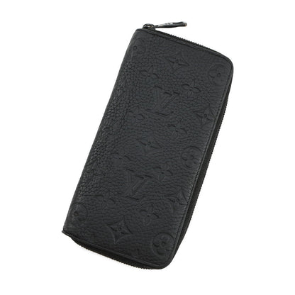LOUIS VUITTON Zippy wallet Vertical NoirM69047 Taurillon Leather/Monogram・Pattern