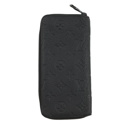 LOUIS VUITTON Zippy wallet Vertical NoirM69047 Taurillon Leather/Monogram・Pattern