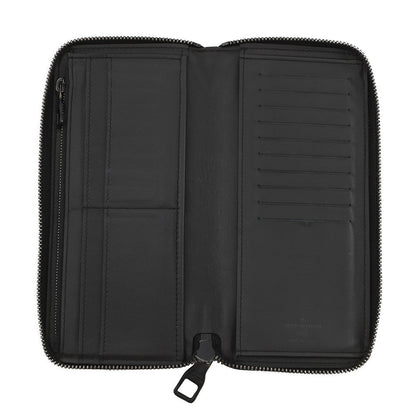 LOUIS VUITTON Zippy wallet Vertical NoirM69047 Taurillon Leather/Monogram・Pattern