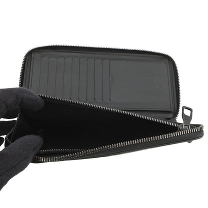 LOUIS VUITTON Zippy wallet Vertical NoirM69047 Taurillon Leather/Monogram・Pattern