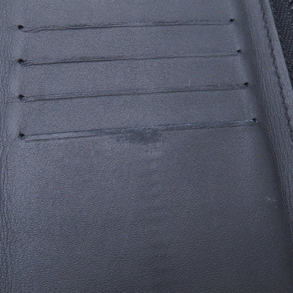LOUIS VUITTON Zippy wallet Vertical NoirM69047 Taurillon Leather/Monogram・Pattern