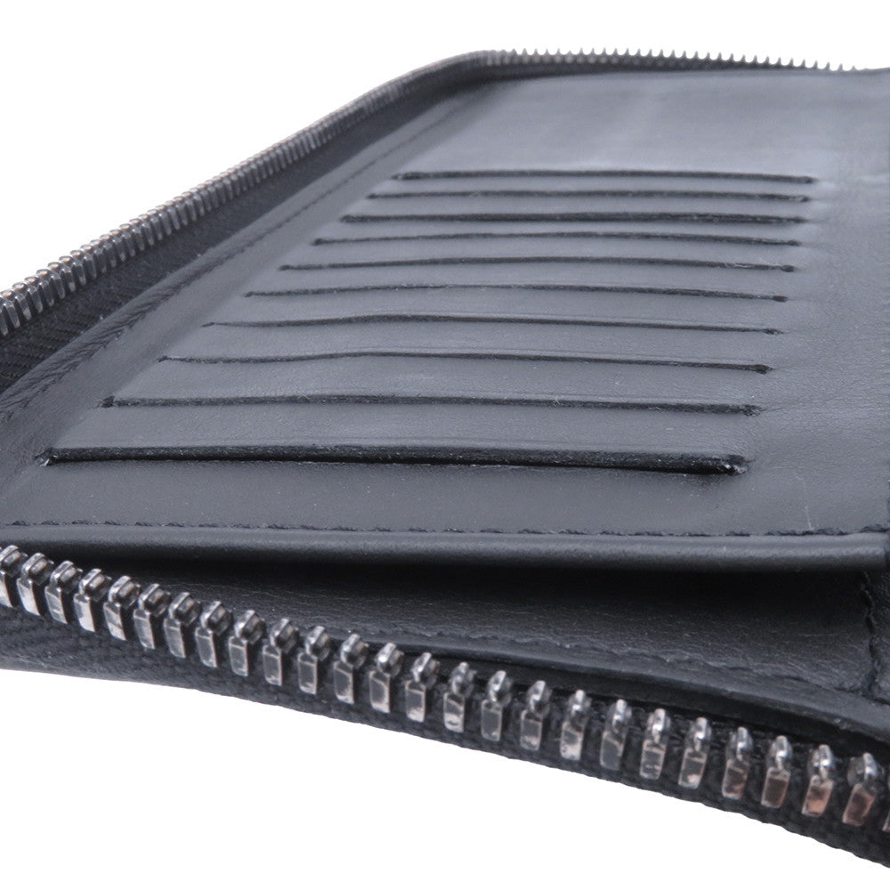 LOUIS VUITTON Zippy wallet Vertical NoirM69047 Taurillon Leather/Monogram・Pattern
