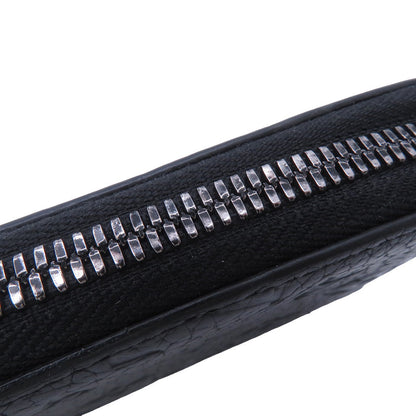 LOUIS VUITTON Zippy wallet Vertical NoirM69047 Taurillon Leather/Monogram・Pattern