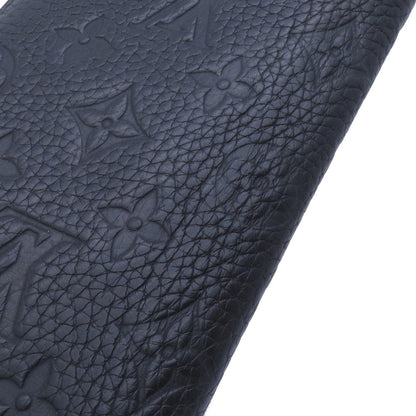 LOUIS VUITTON Zippy wallet Vertical NoirM69047 Taurillon Leather/Monogram・Pattern