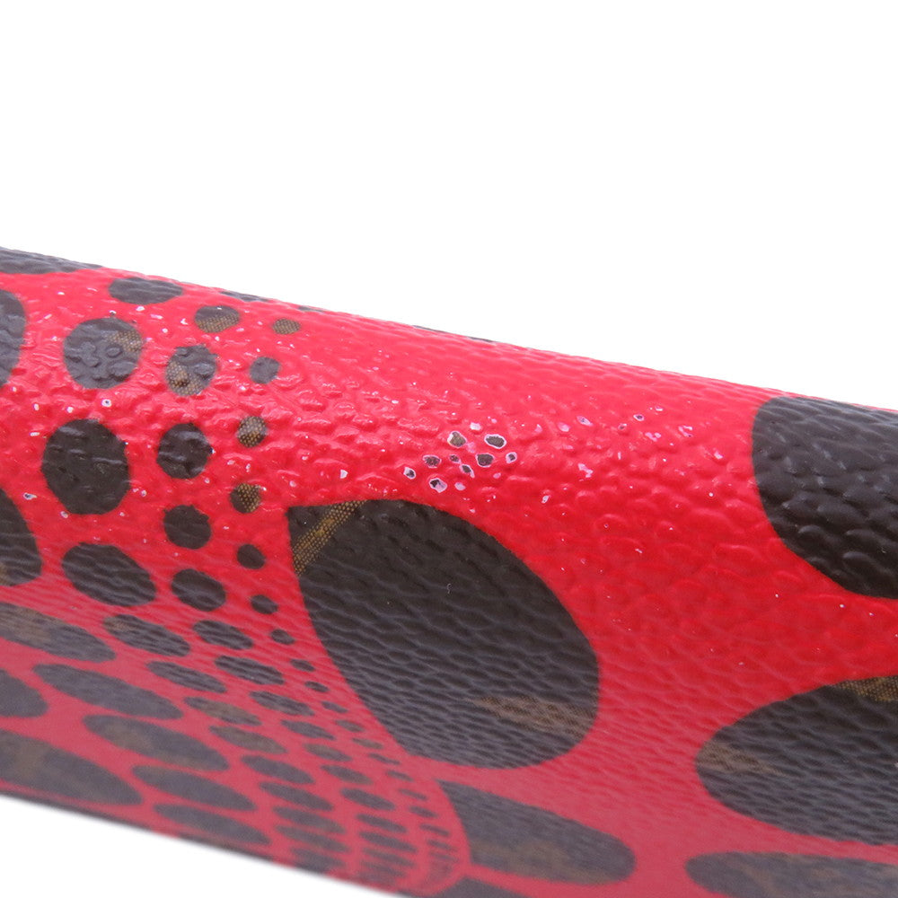 LOUIS VUITTON Zippy Wallet RedM60450 Monogram Pumpkin Dot/Yayoi Kusama