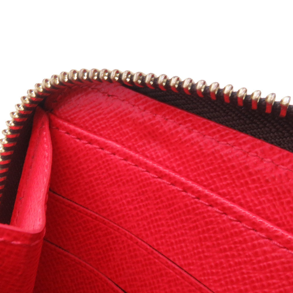 LOUIS VUITTON Zippy Wallet RedM60450 Monogram Pumpkin Dot/Yayoi Kusama