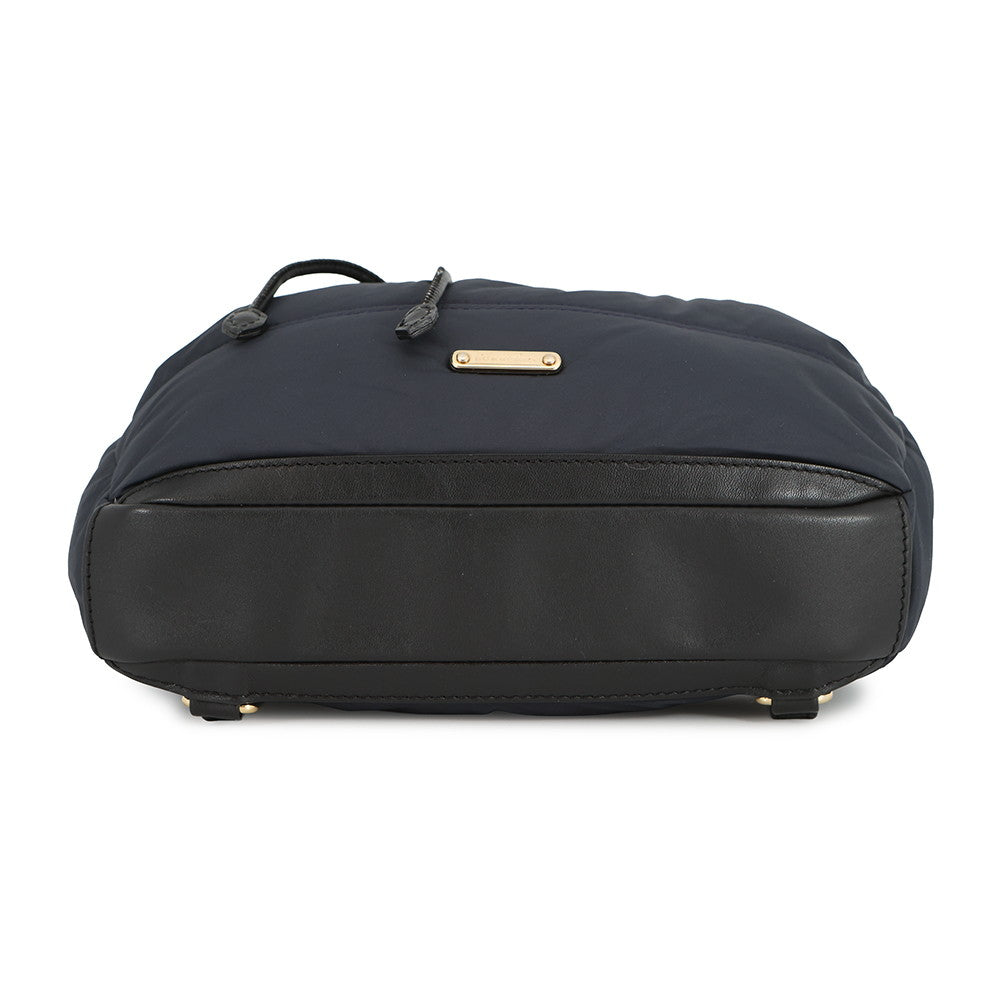 BURBERRY Backpack Navy3830888 Nylon Leather