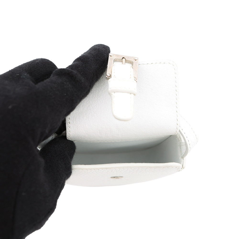 LOEWE Pouch White Leather
