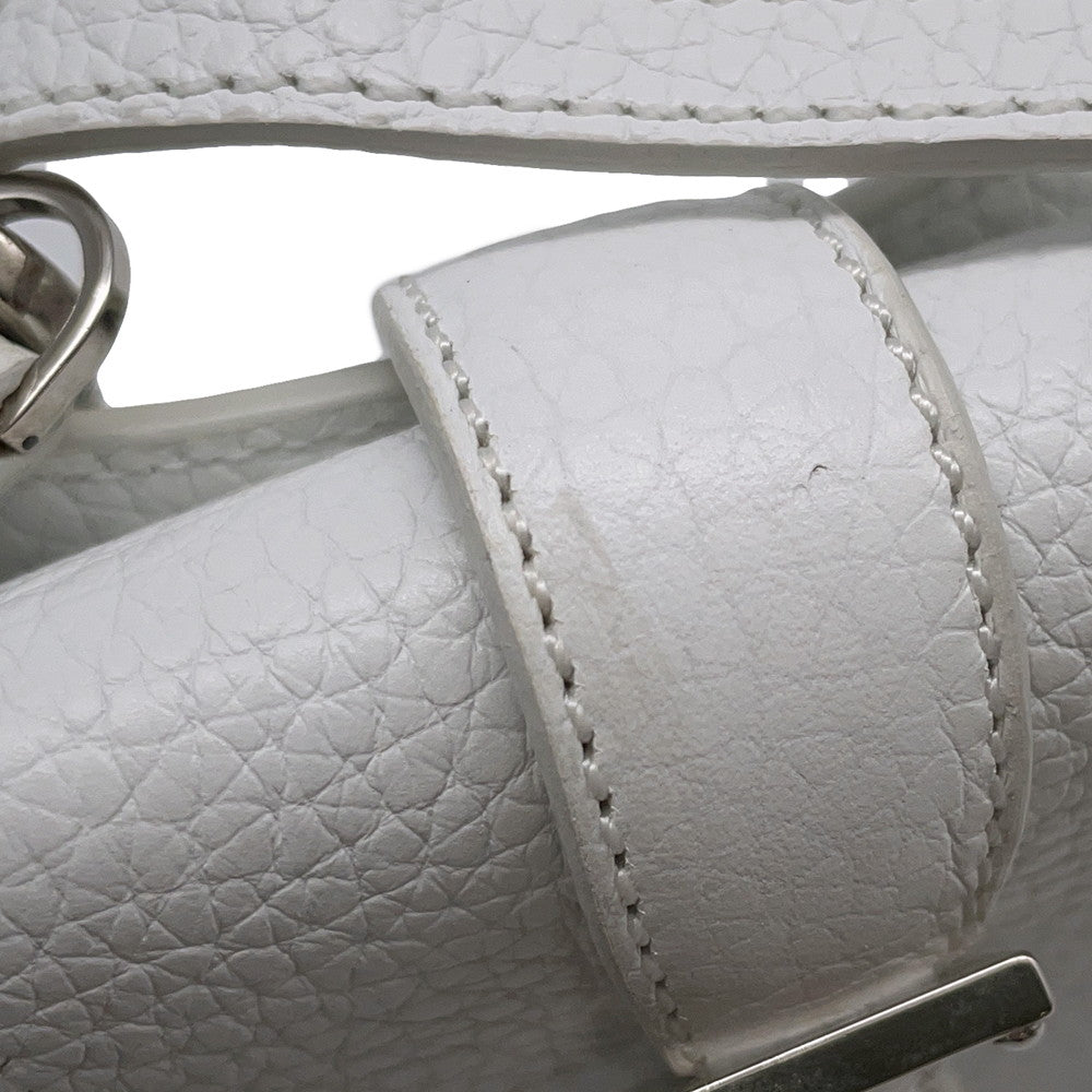 LOEWE Pouch White Leather