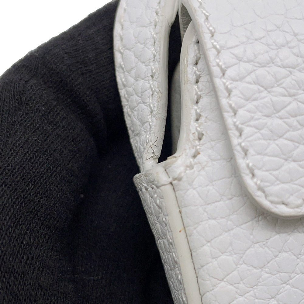 LOEWE Pouch White Leather