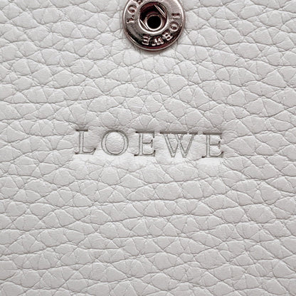 LOEWE Pouch White Leather
