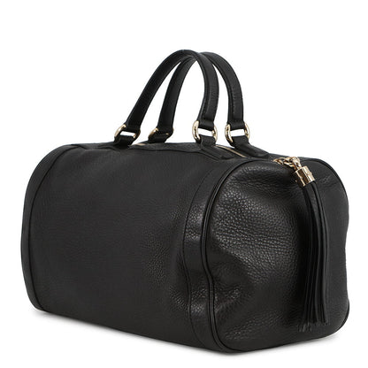 GUCCI Soho Interlocking G Mini Travel Bag Black282302 Leather