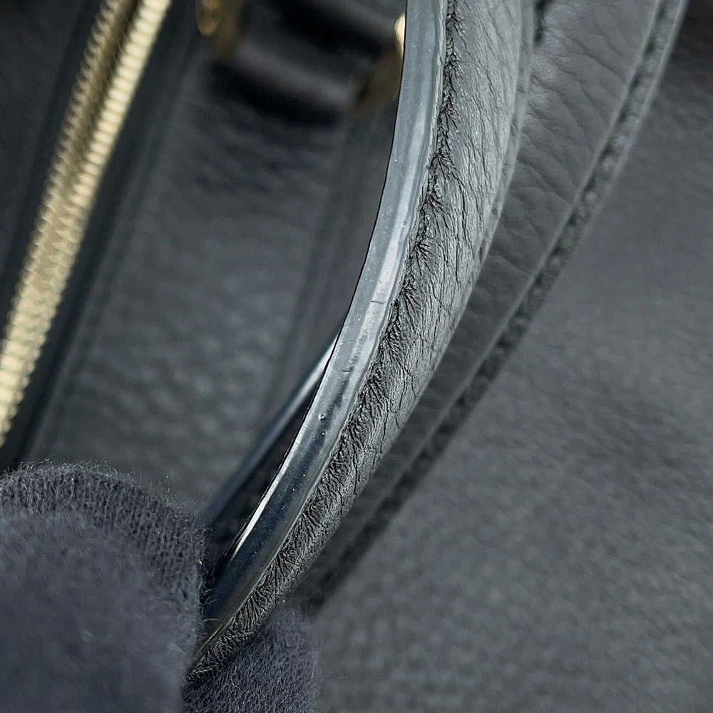 GUCCI Soho Interlocking G Mini Travel Bag Black282302 Leather