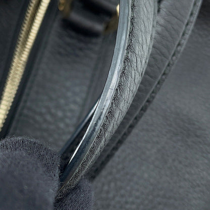 GUCCI Soho Interlocking G Mini Travel Bag Black282302 Leather