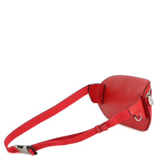 LOUIS VUITTON Bumbag Supreme collaboration RedM53418 Epi Leather Supreme