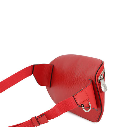 LOUIS VUITTON Bumbag Supreme collaboration RedM53418 Epi Leather Supreme